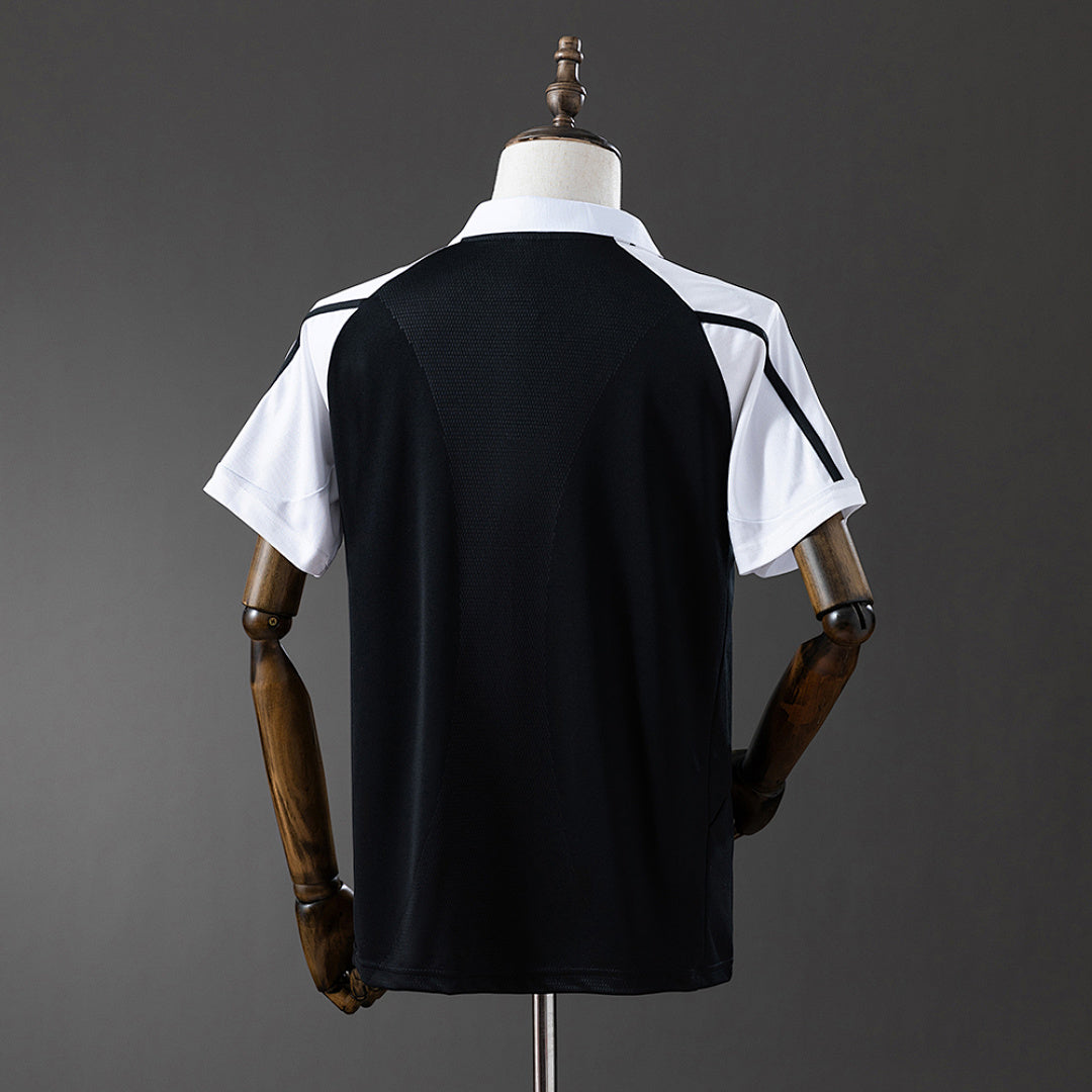 Camiseta Retro Real Madrid Visita 01/02 - espalda