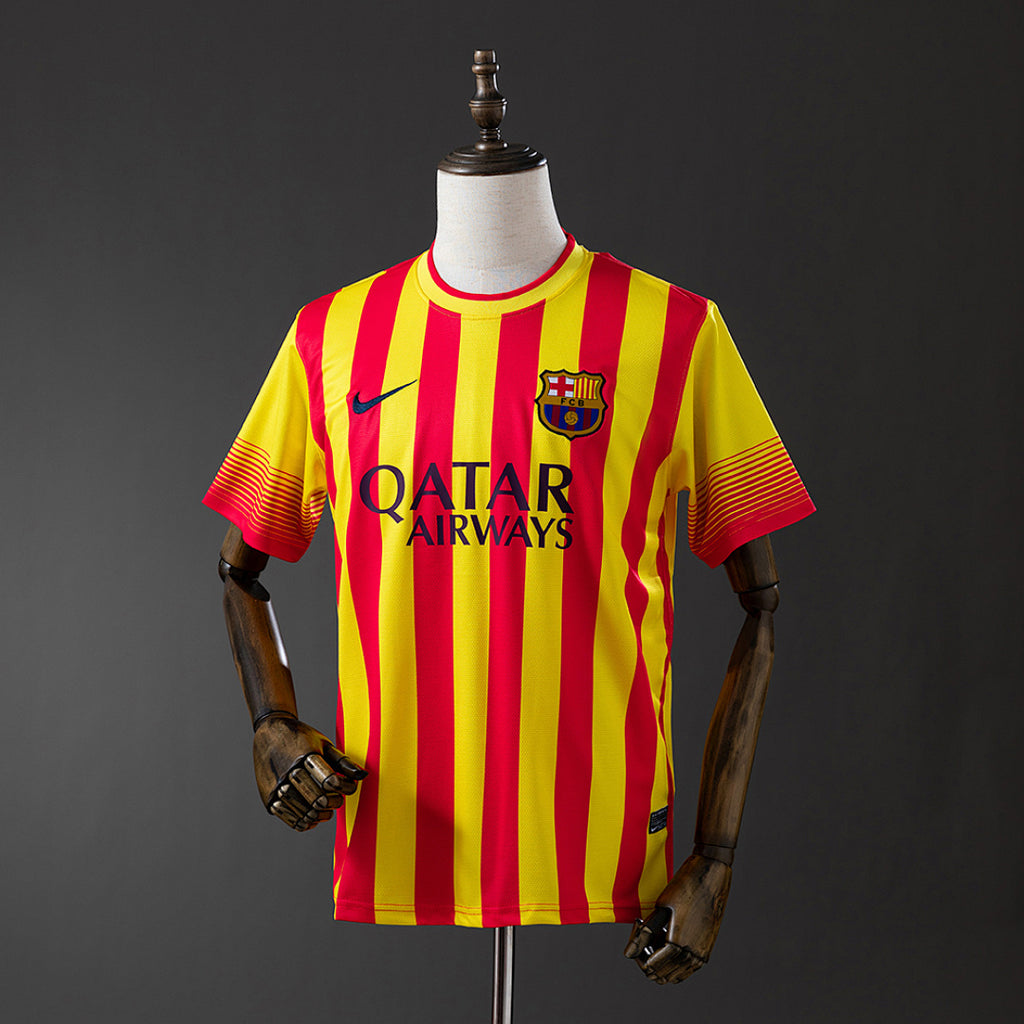 Camiseta Retro FC Barcelona Visita 13/14 - frente