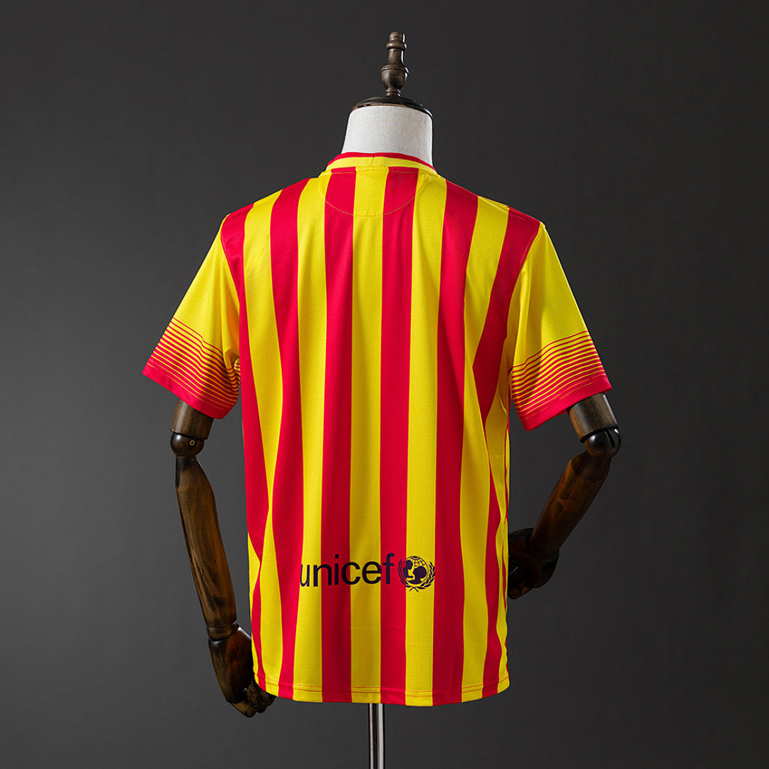 Camiseta Retro FC Barcelona Visita 13/14 - espalda