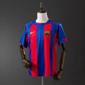 Camiseta Retro FC Barcelona Local 04/05 - frente