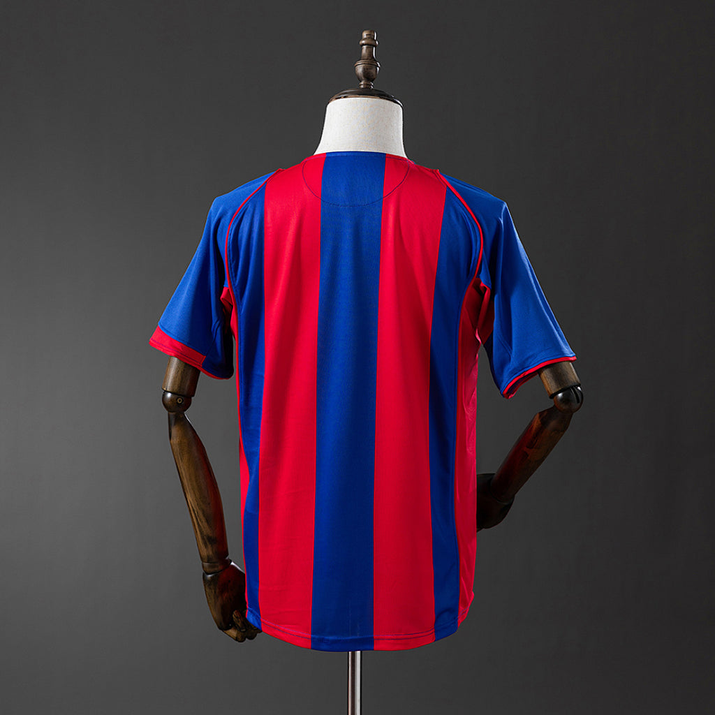 Camiseta Retro FC Barcelona Local 04/05 - espalda