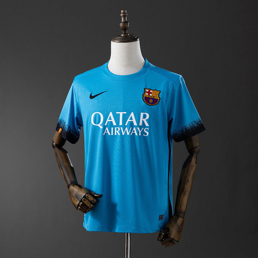 Camiseta Retro FC Barcelona Tercera 15/16 - frente