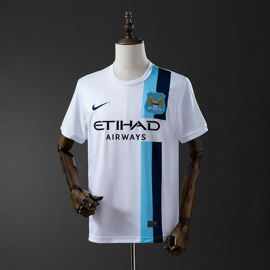 Camiseta Retro Manchester City Tercera 13/14 - frente