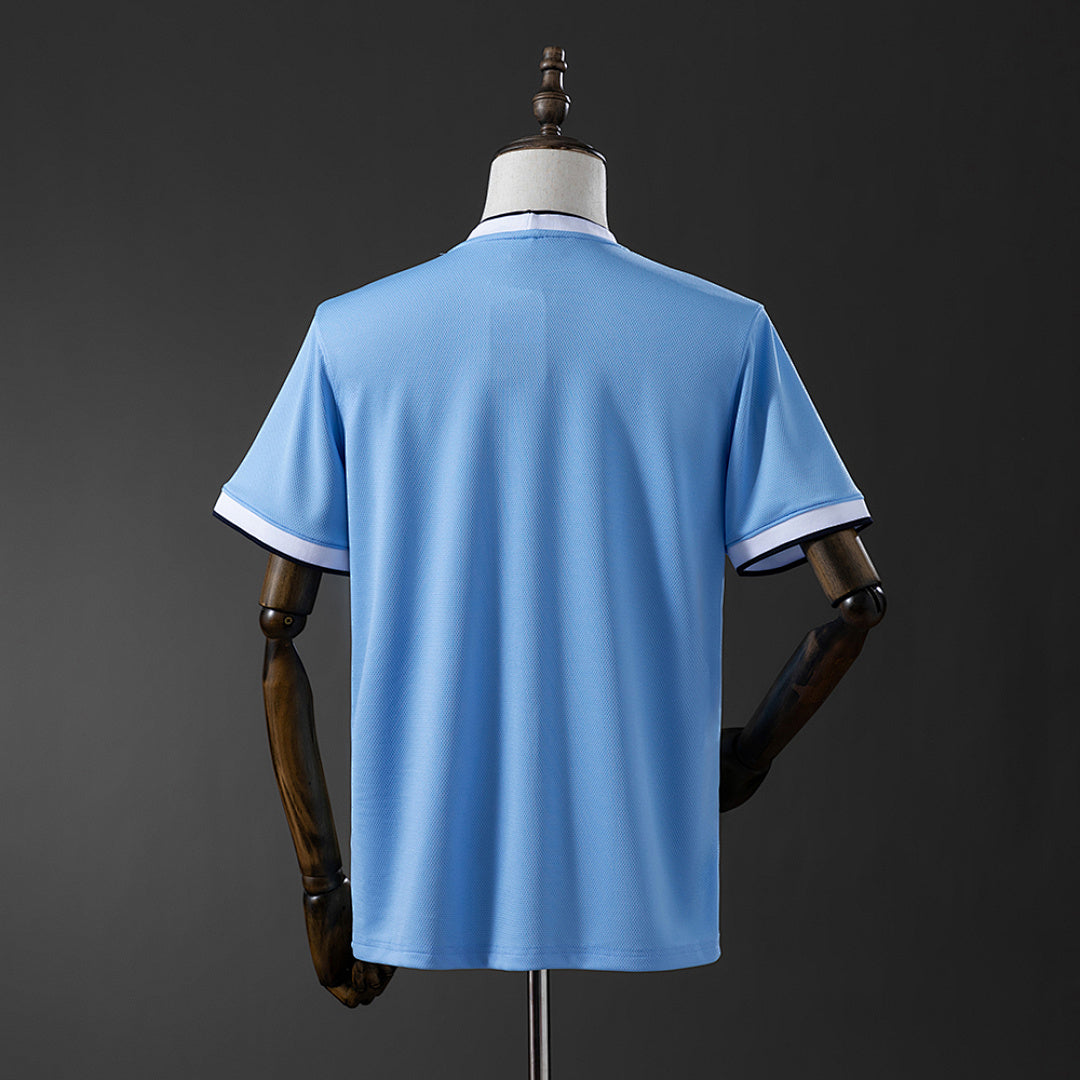 Camiseta Retro Manchester City Local 13/14 - espalda