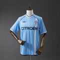Camiseta Retro Celta de Vigo Local Celeste y Gris 01/02 - frente