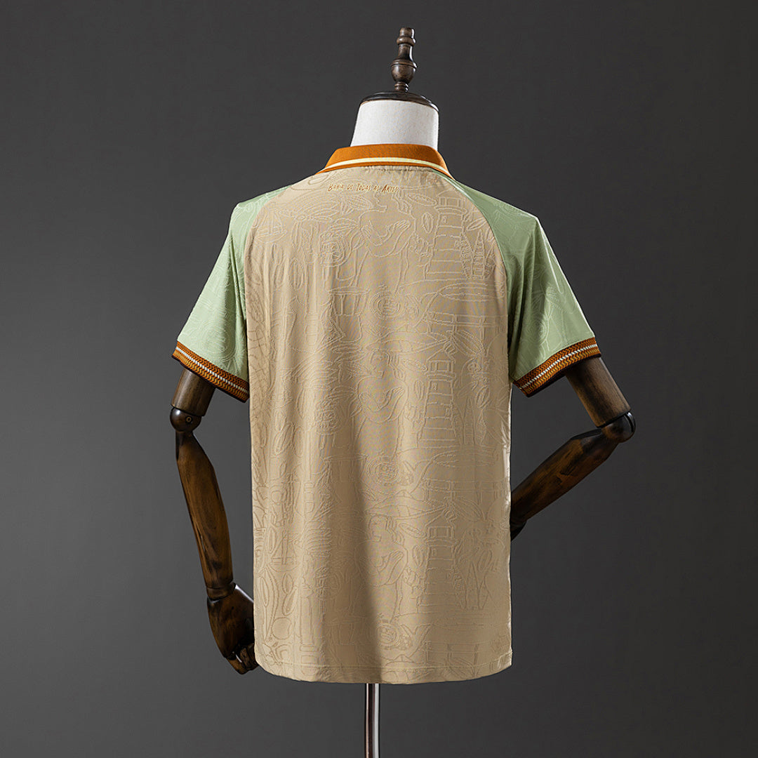 Camiseta EC Bahia Beige 2025/26 - espalda