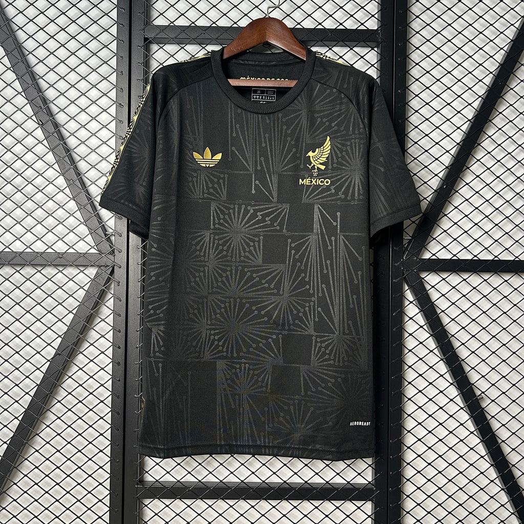 Camiseta México Gris y Gris Claro Edición Especial 2025 - frente