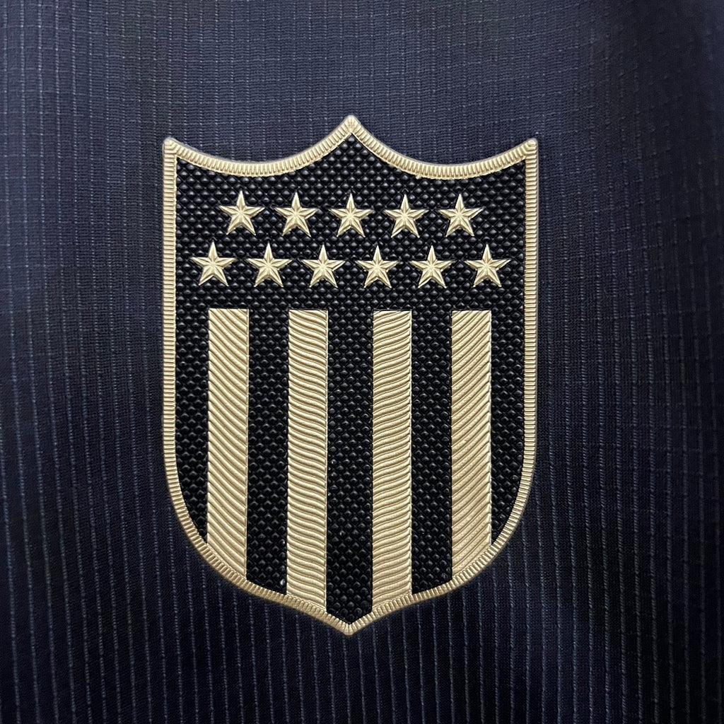 Camiseta Peñarol Negra 2025/26 - espalda