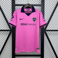 Camiseta Retro Boca Juniors Visita Rosada y Negra 13/14 - frente