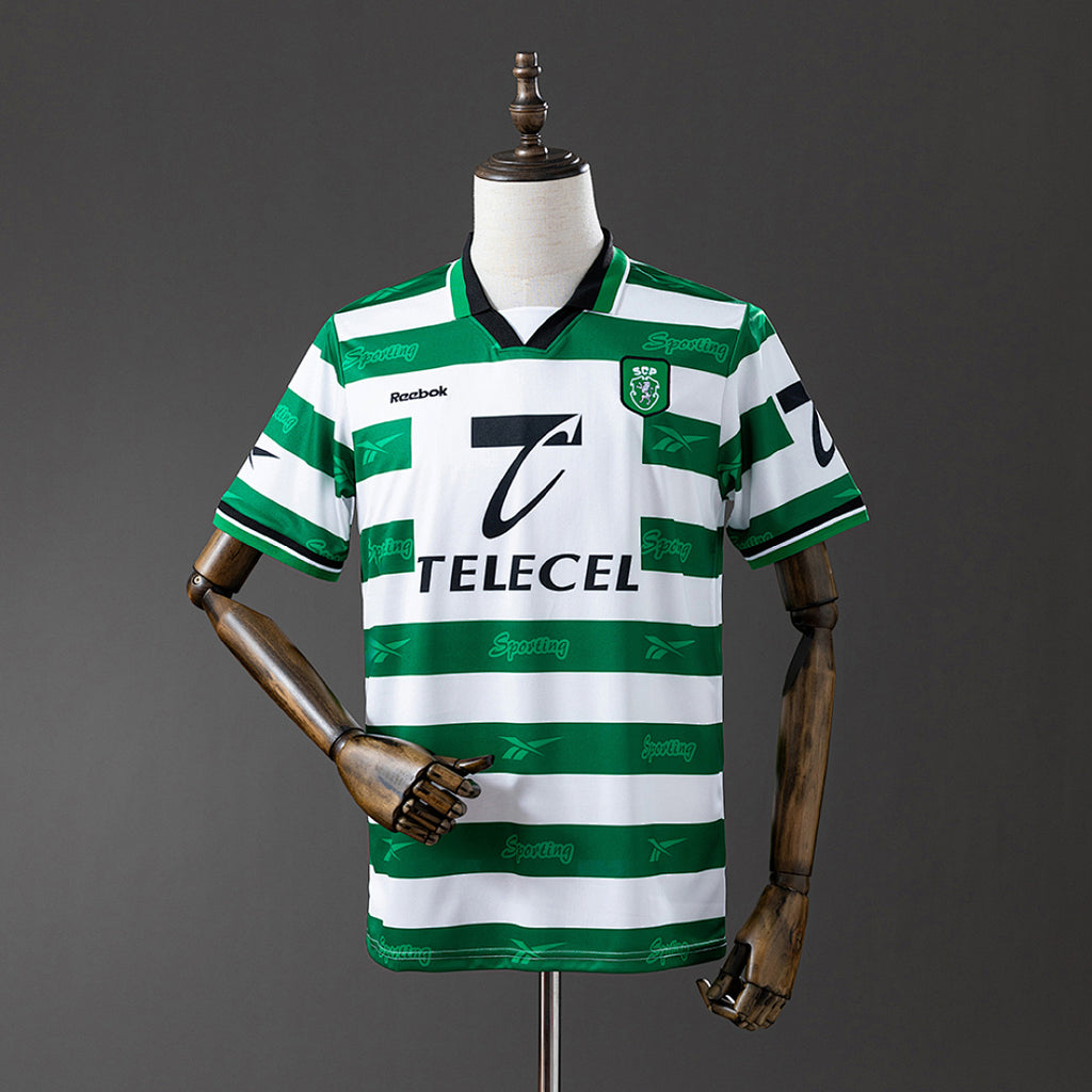 Camiseta Retro Sporting CP Local 99/00 - frente