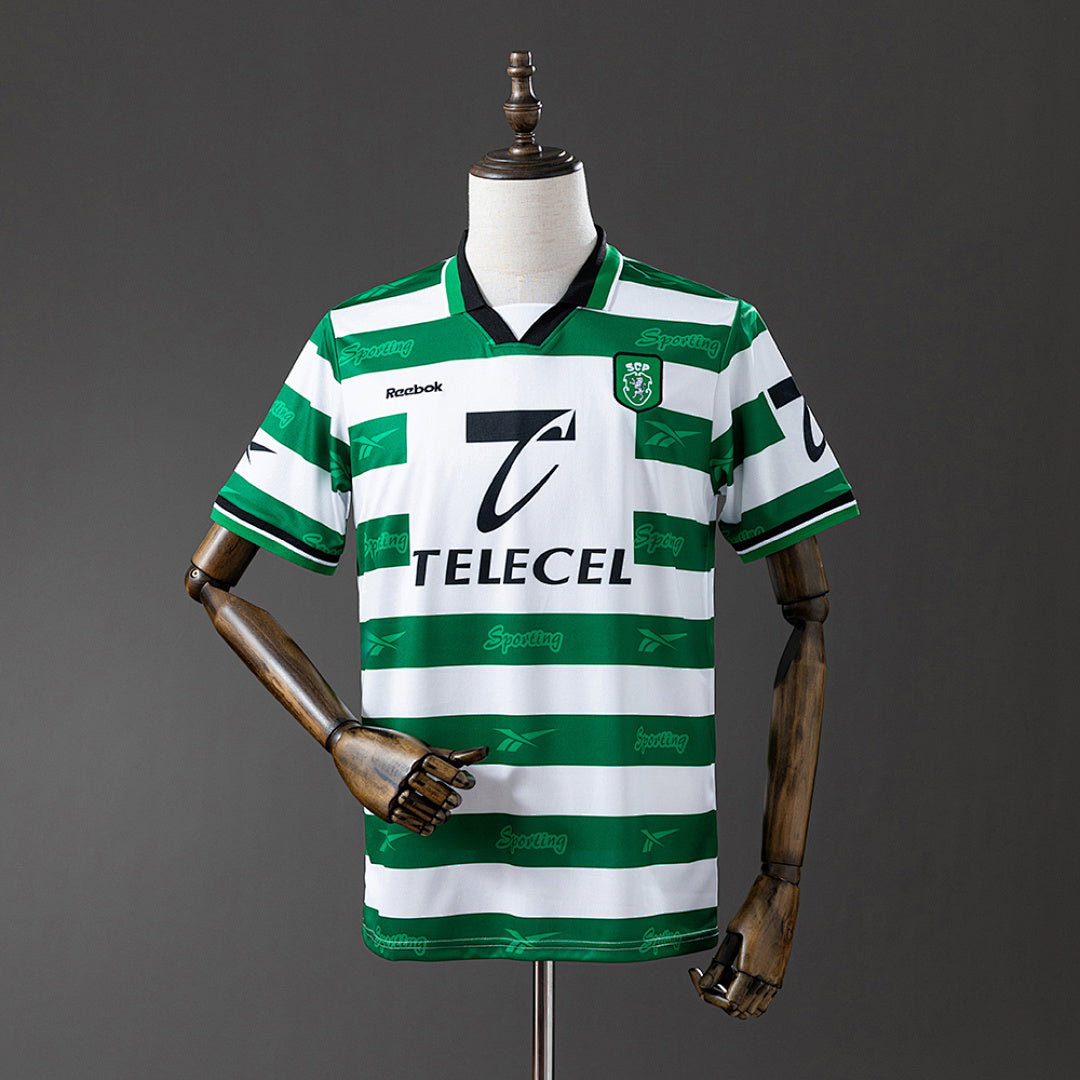 Camiseta Retro Sporting CP Local 99/00 - frente