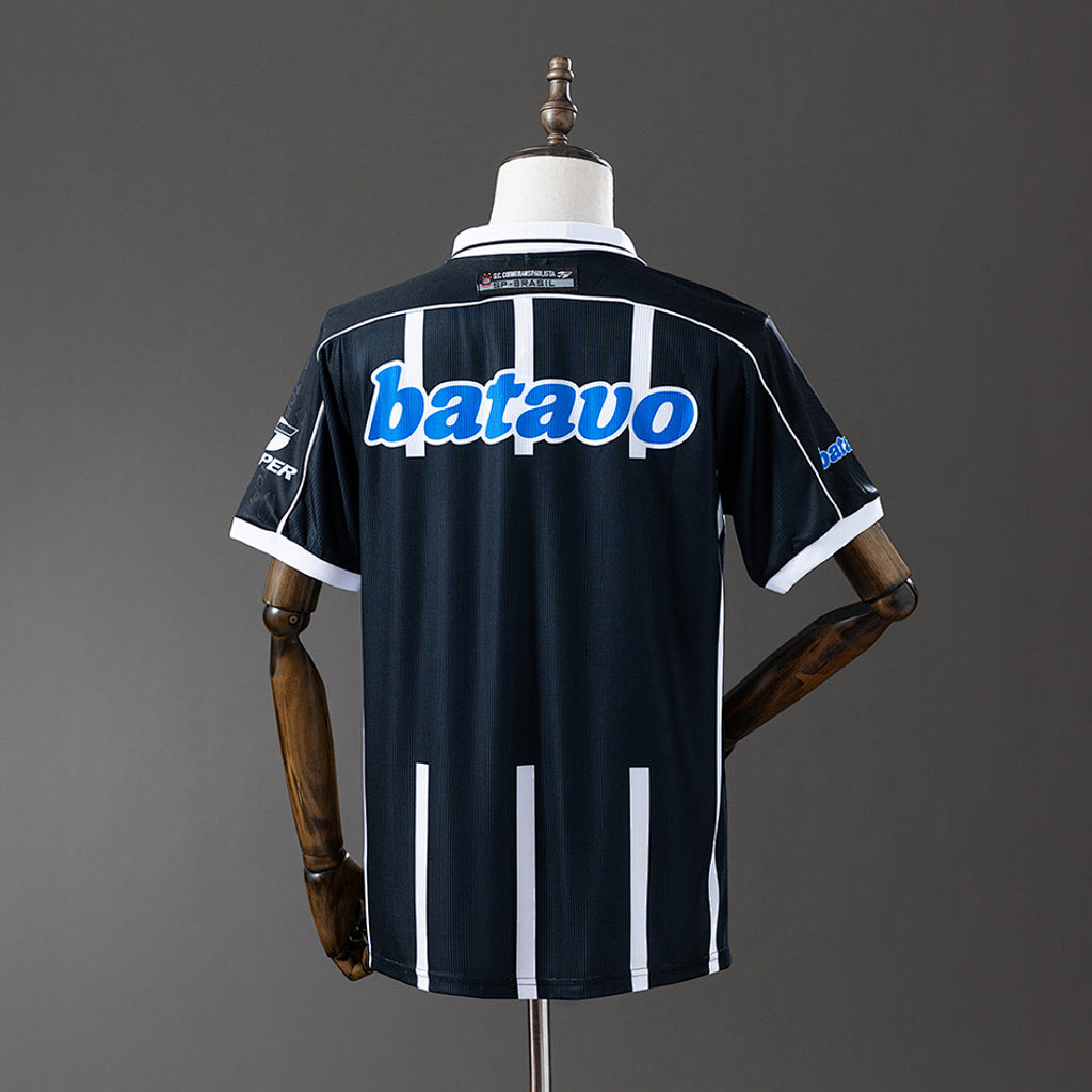 Camiseta Retro Corinthians Visita 99/00 - espalda