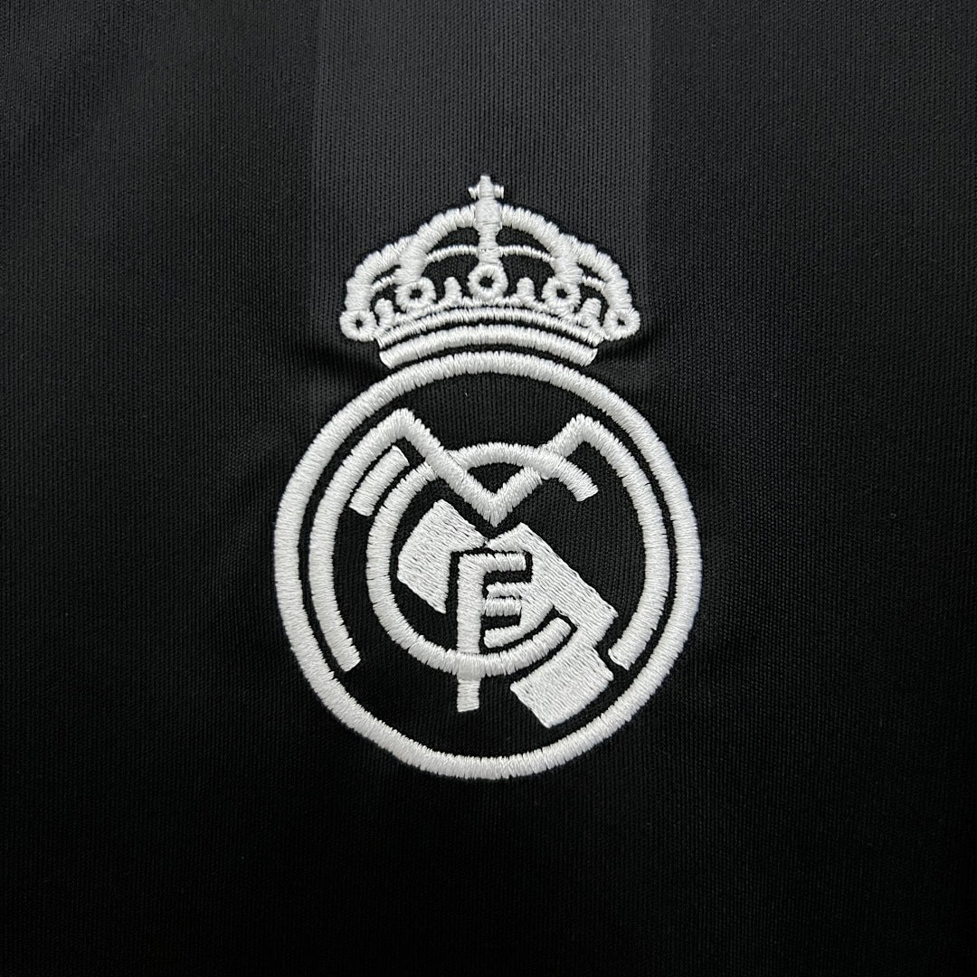 Camiseta Real Madrid Azul Marino y Gris Edición Especial 2025/26 - espalda