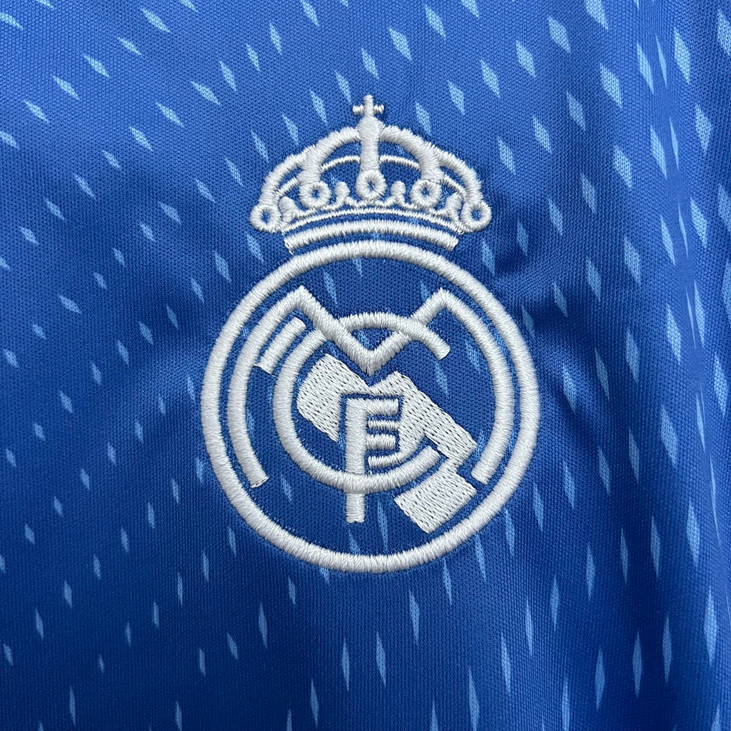 Camiseta Real Madrid Azul y Azul Marino Edición Especial 2025/26 - espalda