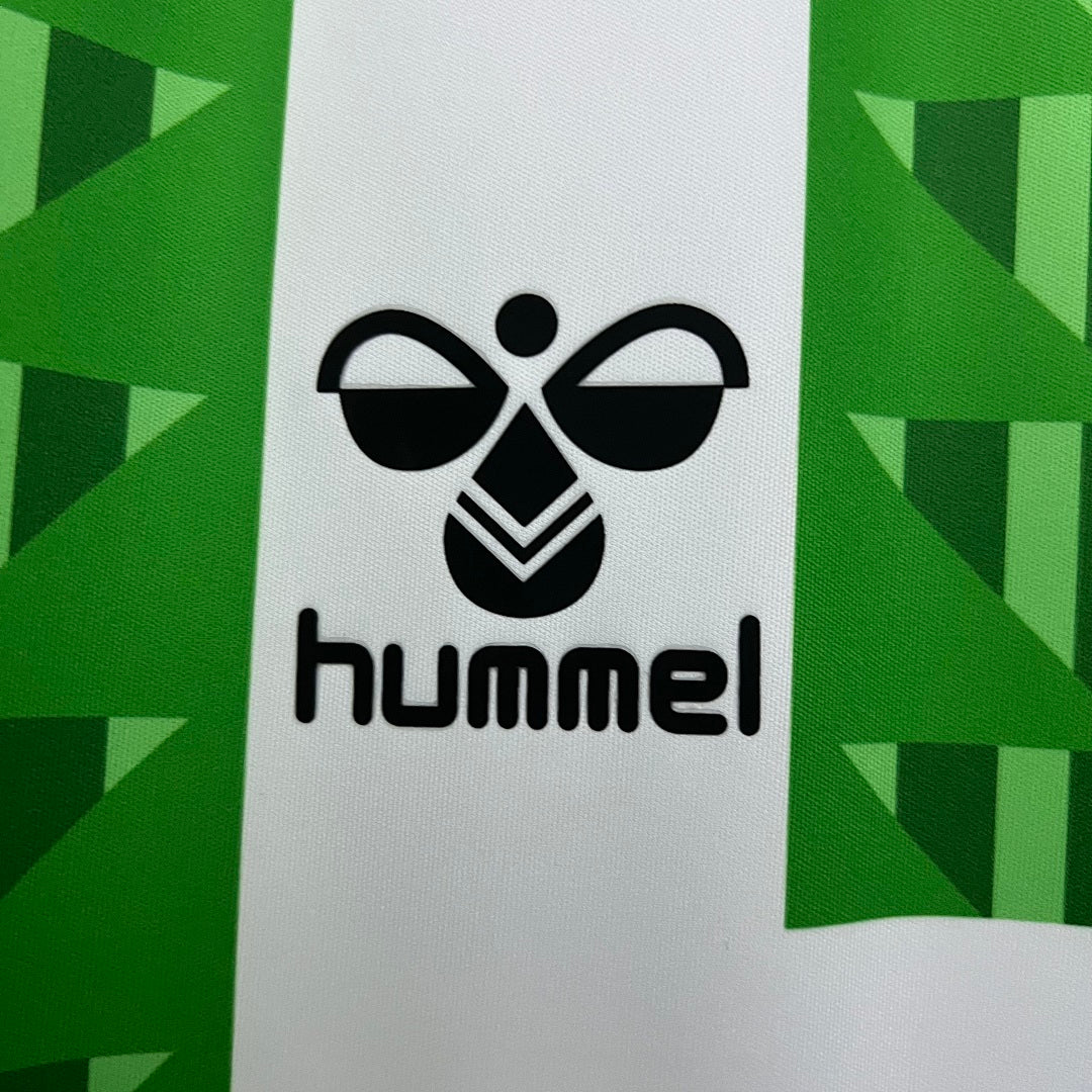 Camiseta Real Betis Verde Oscuro y Blanca Edición Especial 2025/26 - espalda
