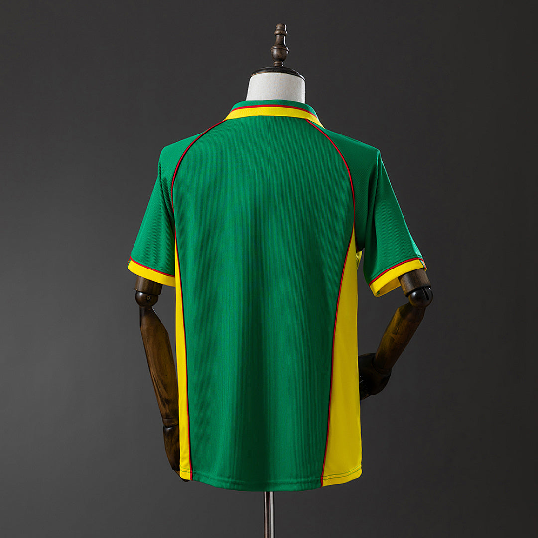 Camiseta Retro Camerún Local 1998 - espalda