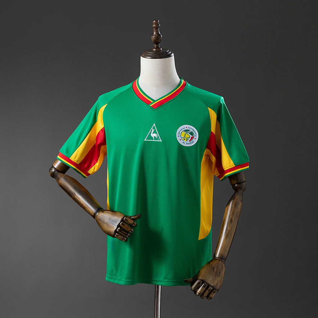 Camiseta Retro Senegal Visita 2002 - frente