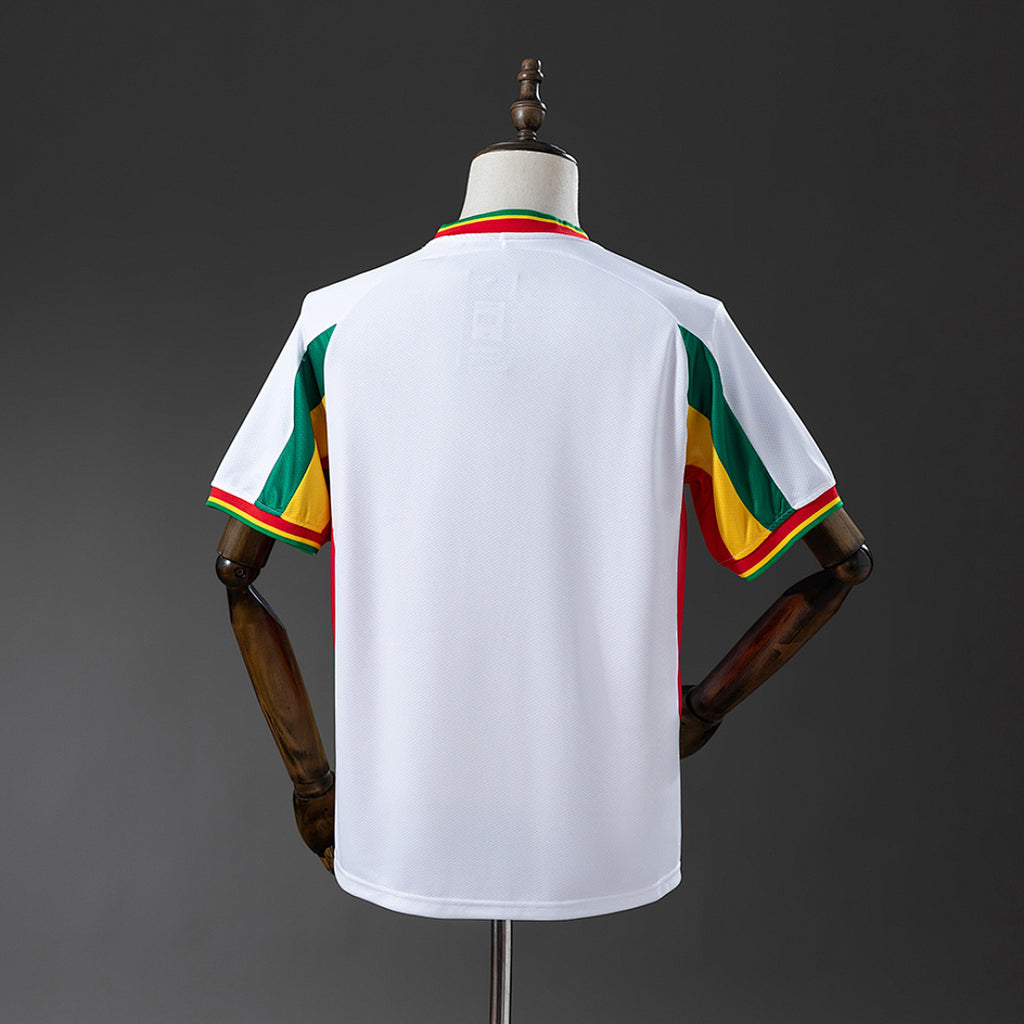 Camiseta Retro Senegal Local 2002 - espalda