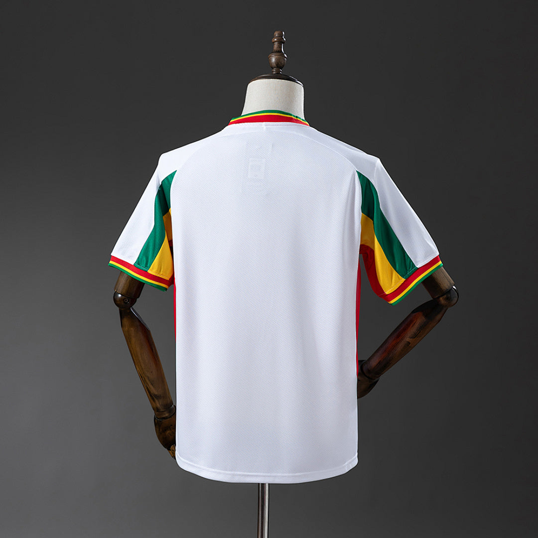 Camiseta Retro Senegal Local 2002 - espalda