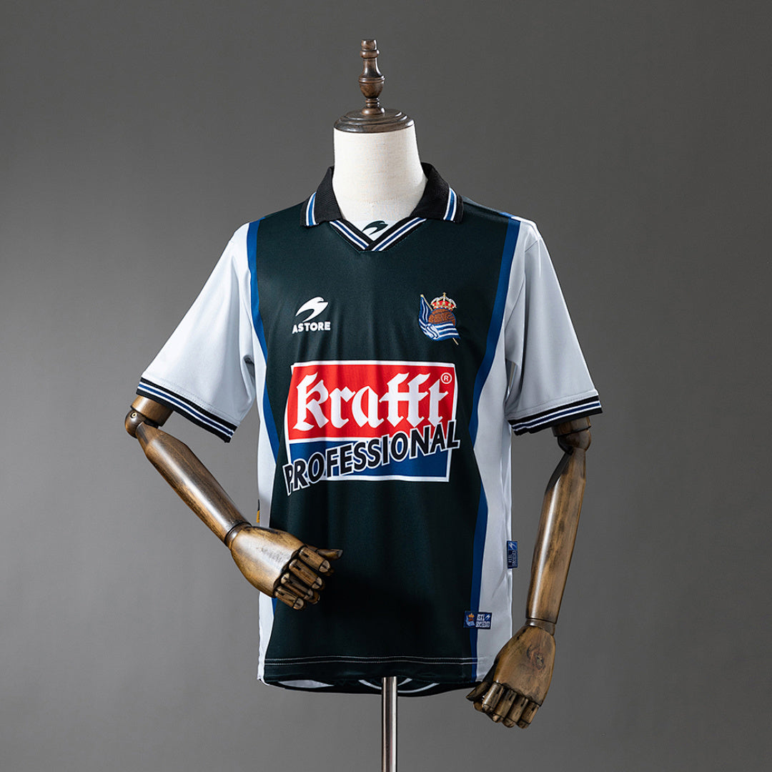 Camiseta Retro Real Sociedad Visita 00/02 - frente