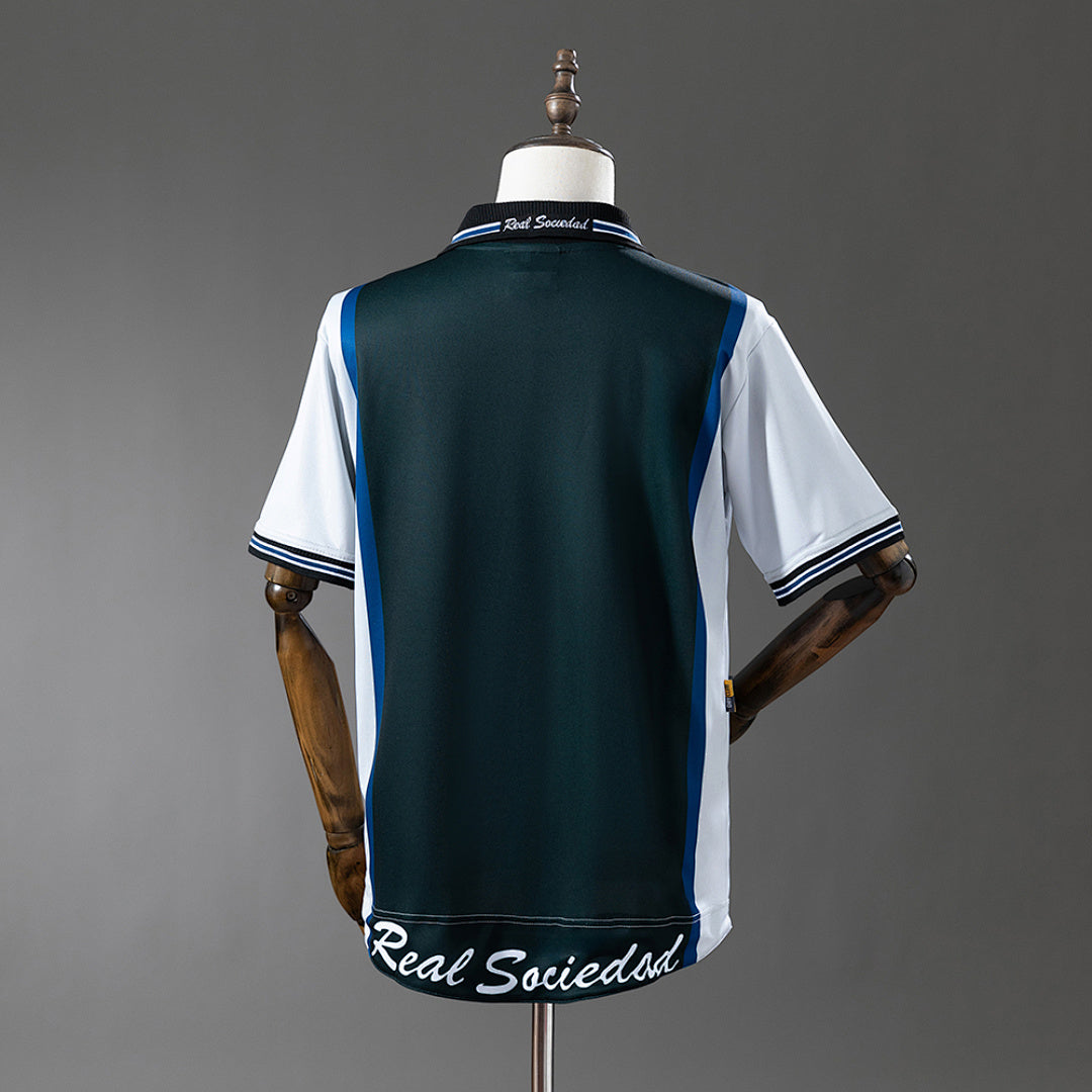 Camiseta Retro Real Sociedad Visita 00/02 - espalda