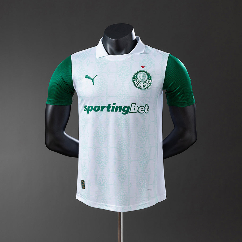 Camiseta Palmeiras Visita Con Sponsors 2025/26 Versión Jugador - frente
