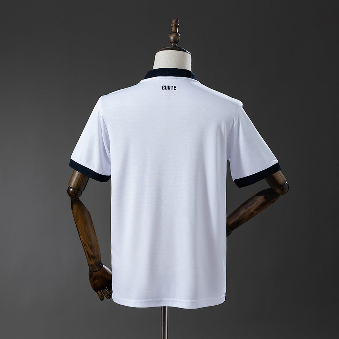Camiseta Guatemala Local Celeste y Negra 2026 - espalda