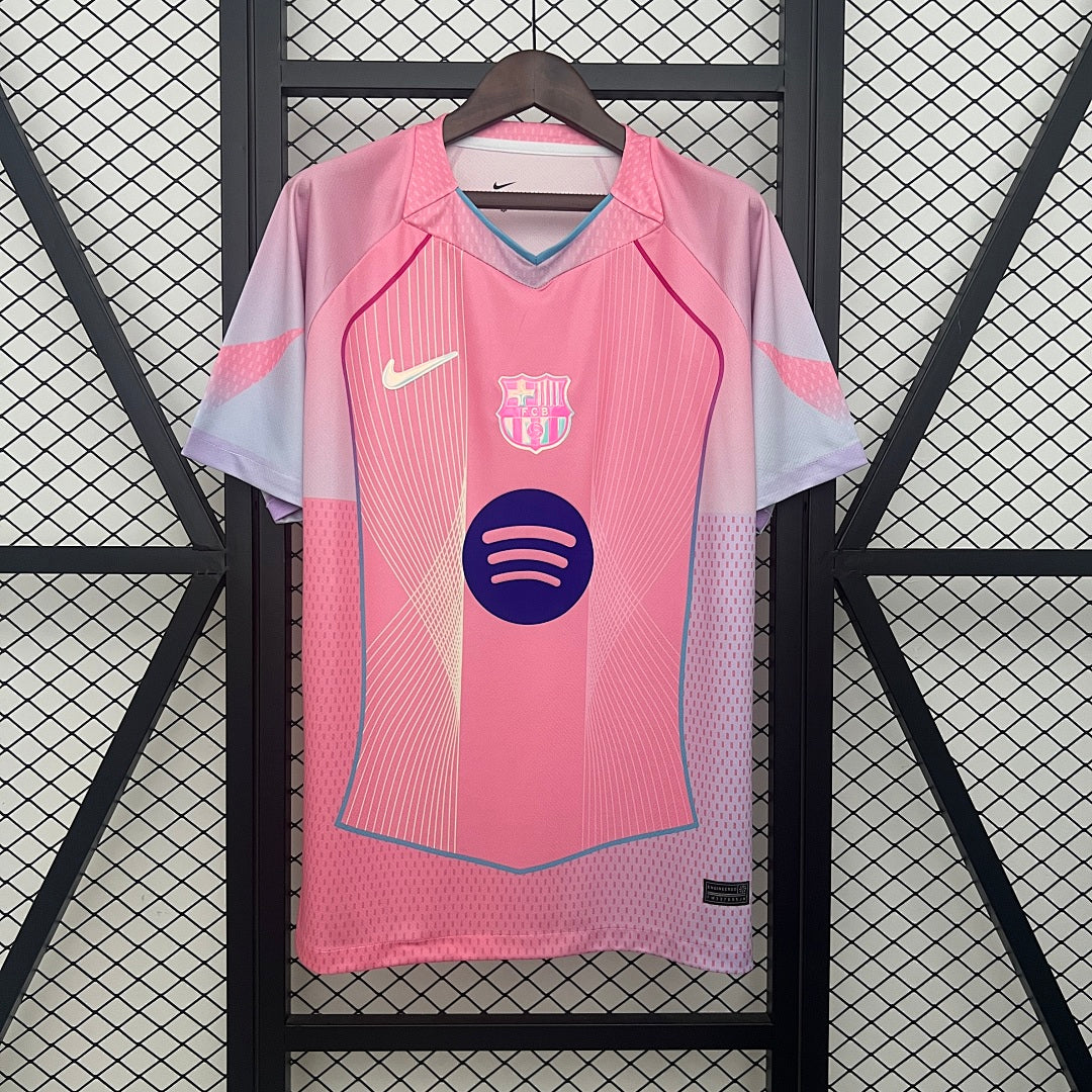 Camiseta FC Barcelona Roja y Morada Edición Especial 2025/26 - frente
