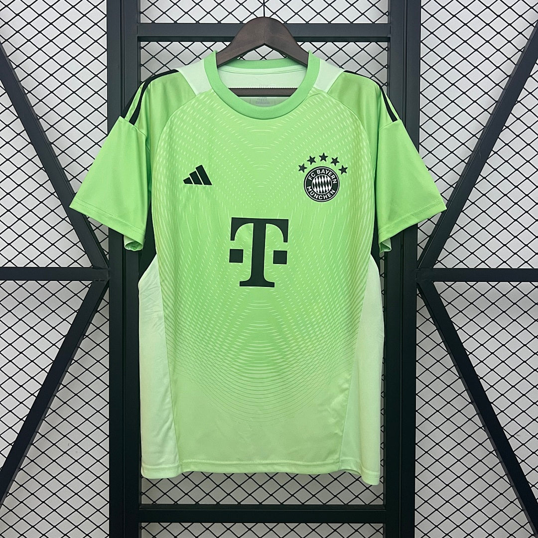 Camiseta Bayern Múnich Portero Verde 2025/26 - frente