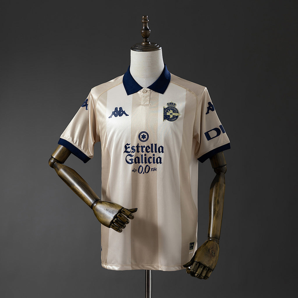 Camiseta Deportivo La Coruña Gris y Gris Claro Edición Especial 2025/26 - frente