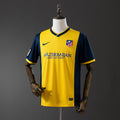 Camiseta Retro Atlético de Madrid Visita Negra y Gris 13/14 - frente