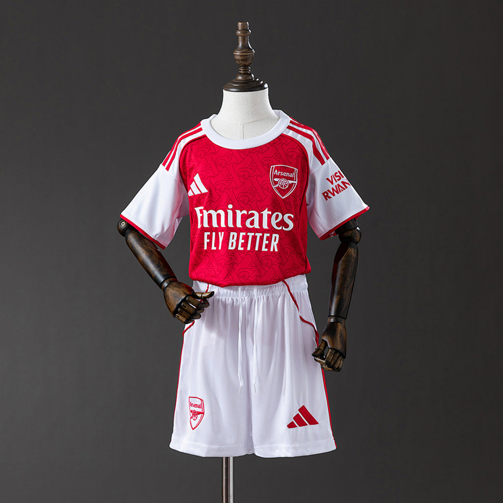 Conjunto Niños Arsenal Local 2025/26 - frente
