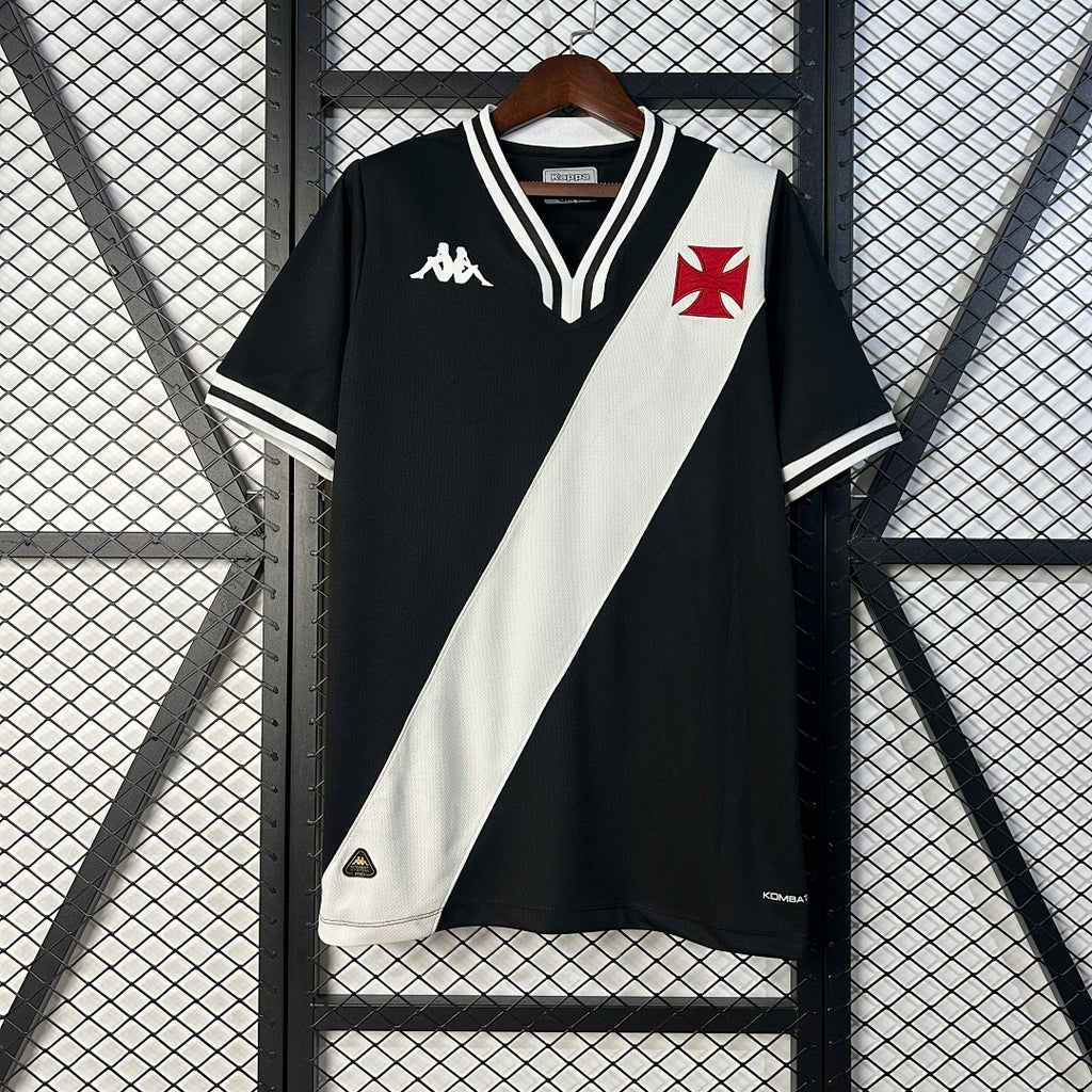 Camiseta Vasco da Gama Negra 2025/26 - frente