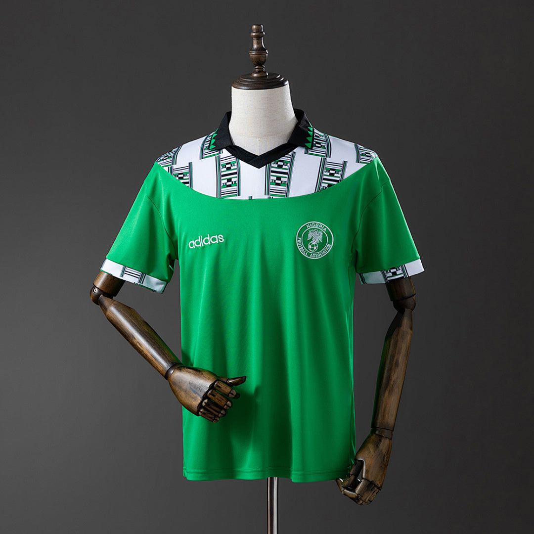 Camiseta Retro Nigeria Local 1994 - frente