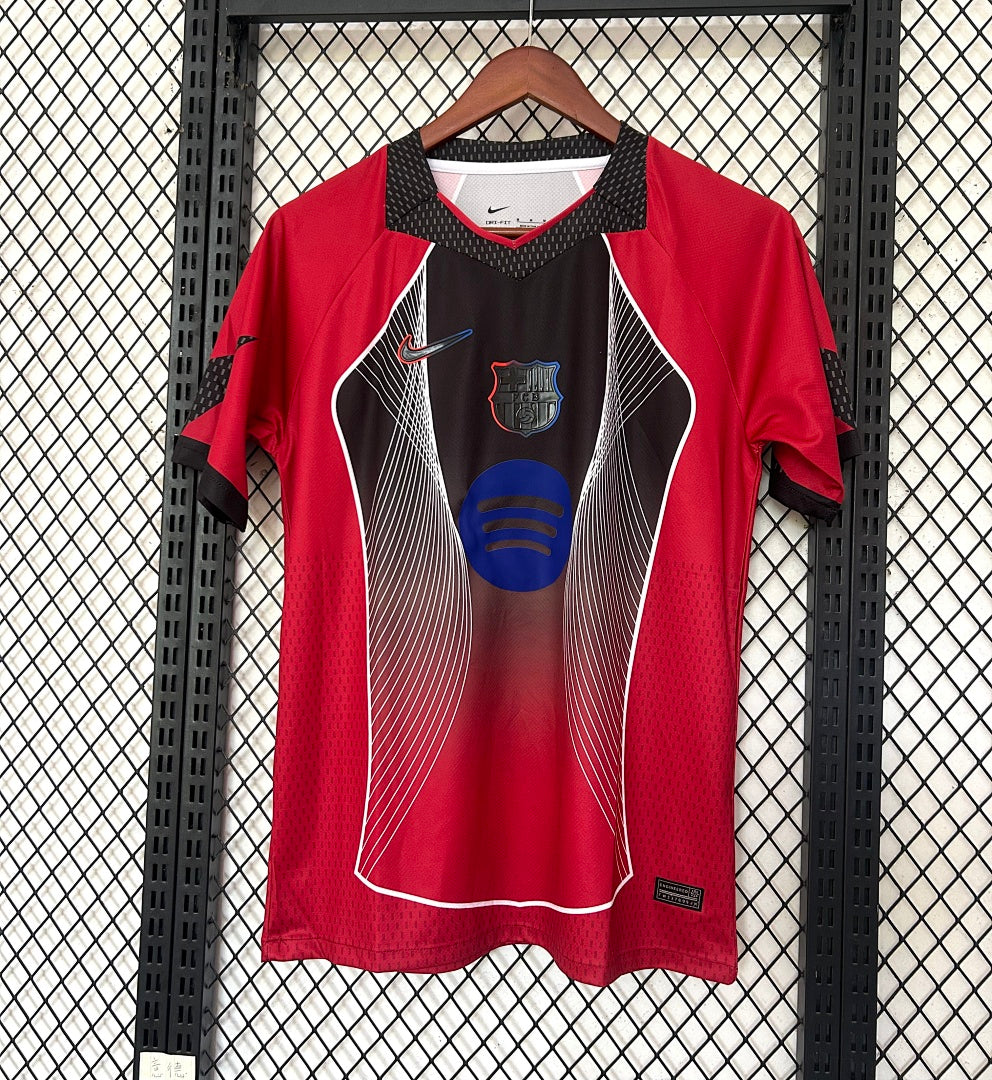 Camiseta FC Barcelona Roja y Negra Edición Especial 2025/26 - frente
