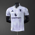 Camiseta Manchester United Visita Celeste y Negra 2025/26 Versión Jugador - frente