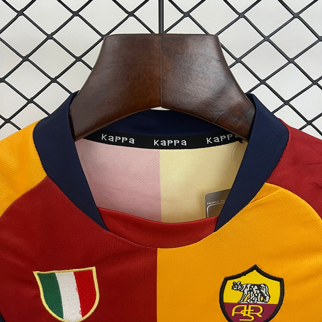 Conjunto Niños AS Roma Local 01/02 - espalda