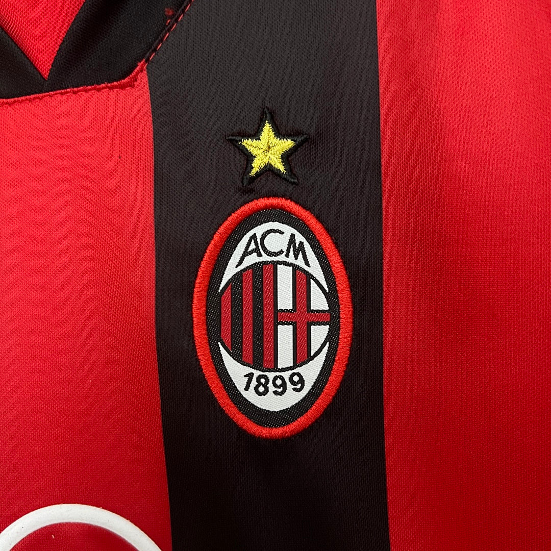 Conjunto Niños AC Milan Local 98/99 - espalda