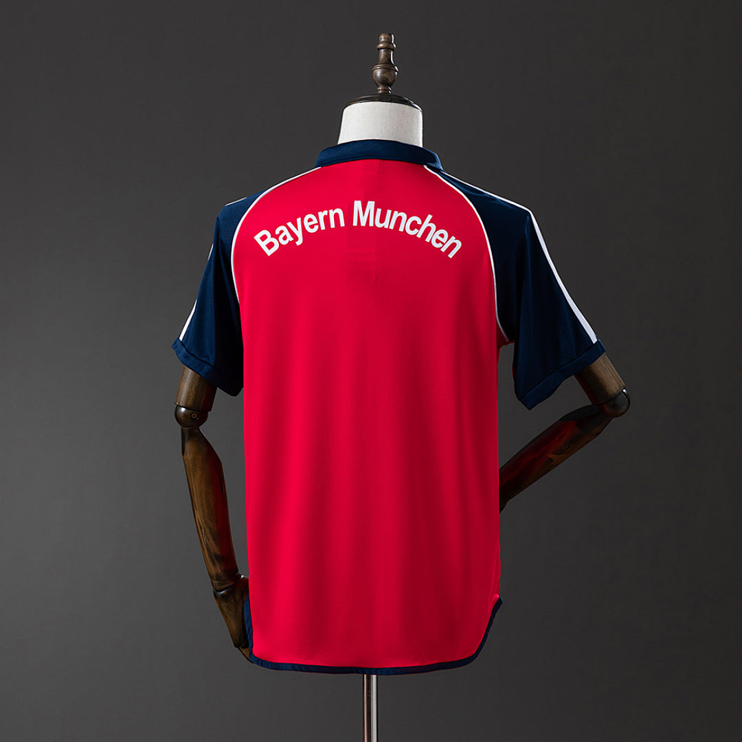Camiseta Retro Bayern Múnich Local Roja 00/01 - espalda