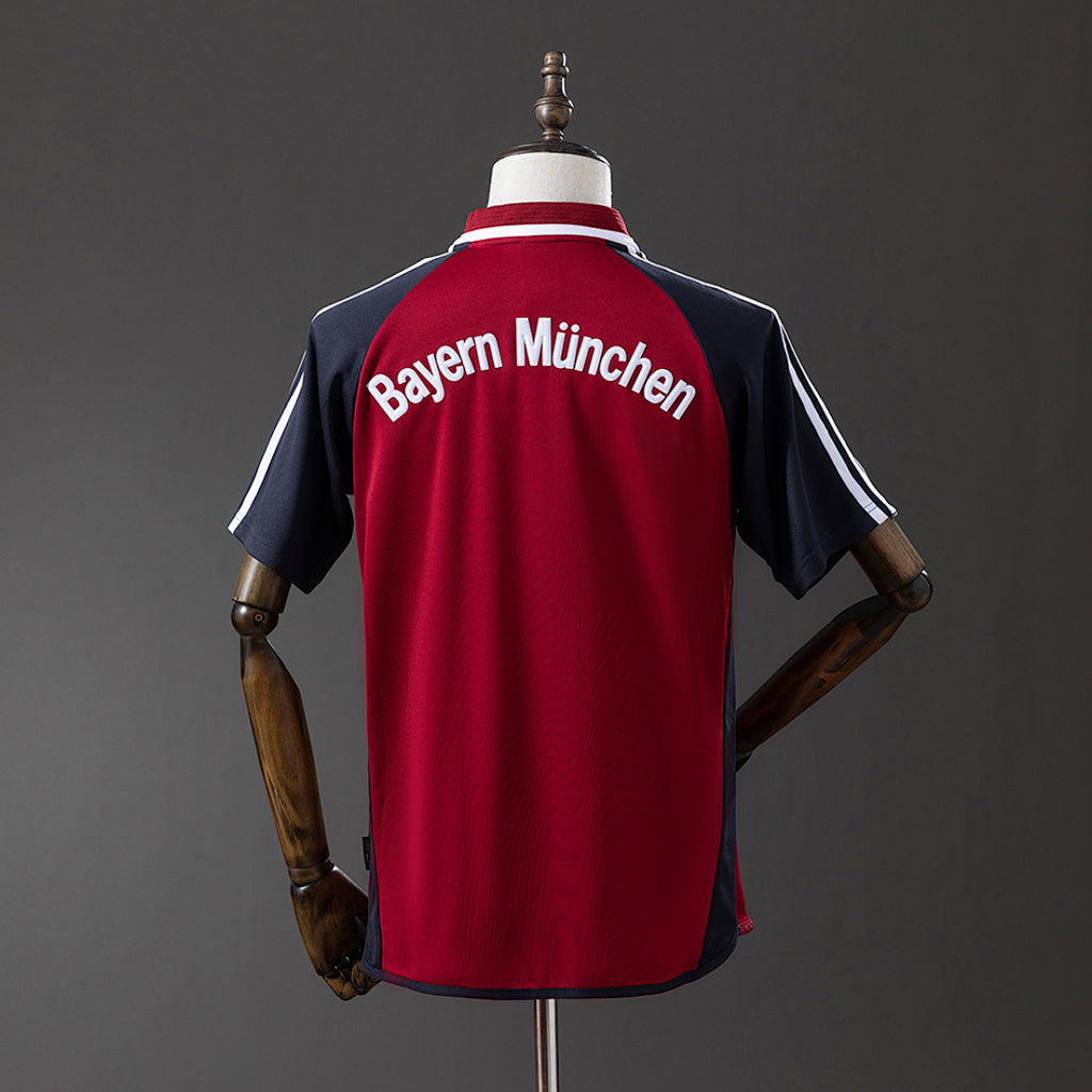 Camiseta Retro Bayern Múnich Local 01/02 - espalda