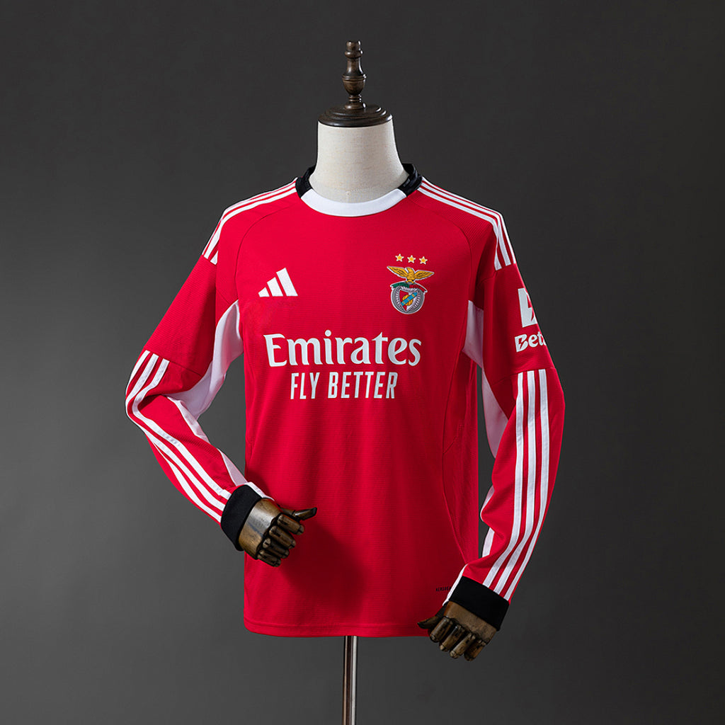 Camiseta SL Benfica Local Manga Larga 2025/26 - frente