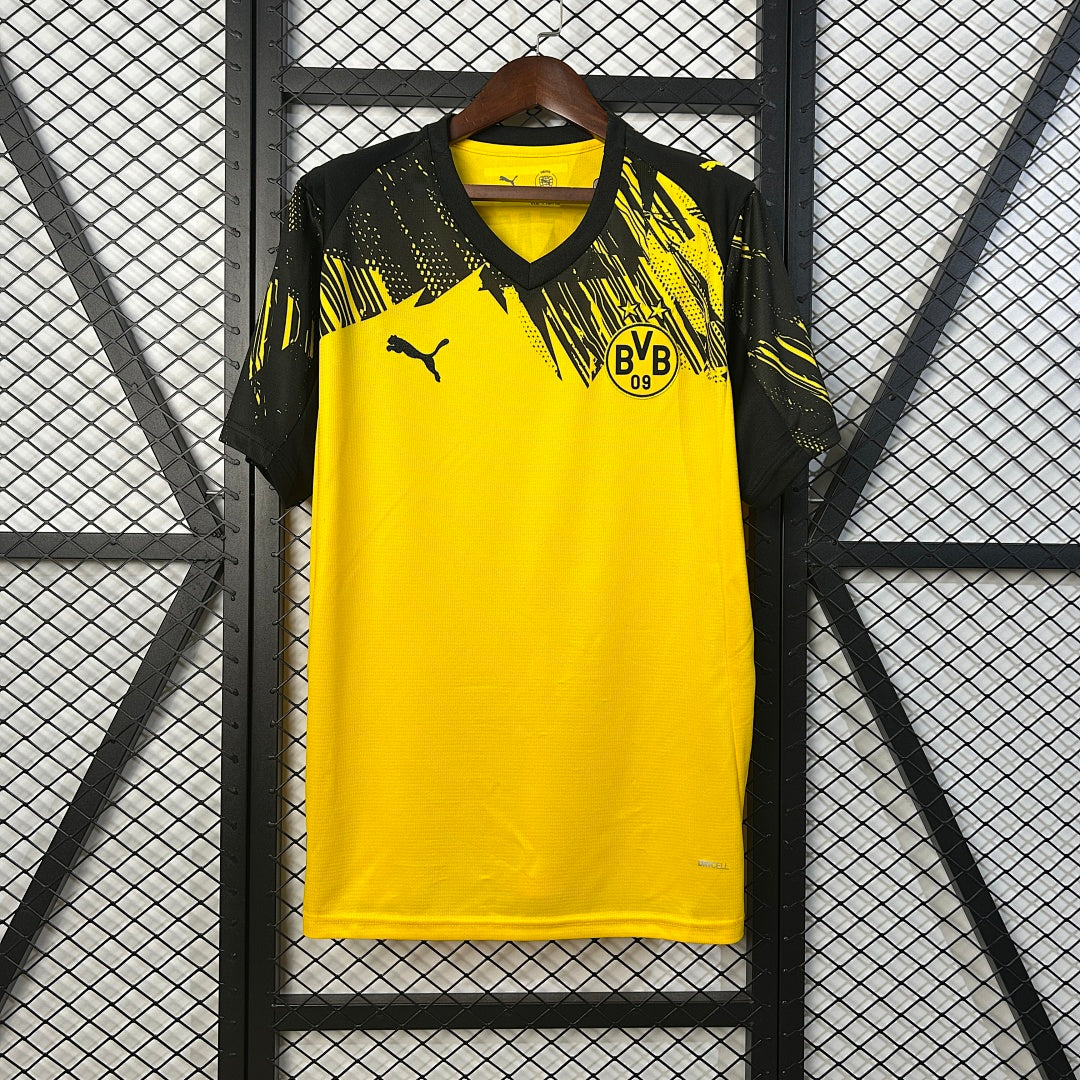 Camiseta Borussia Dortmund Local Amarilla y Negra 2025/26 - frente