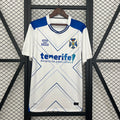 Camiseta CD Tenerife Local Gris Claro y Negra 2025/26 - frente