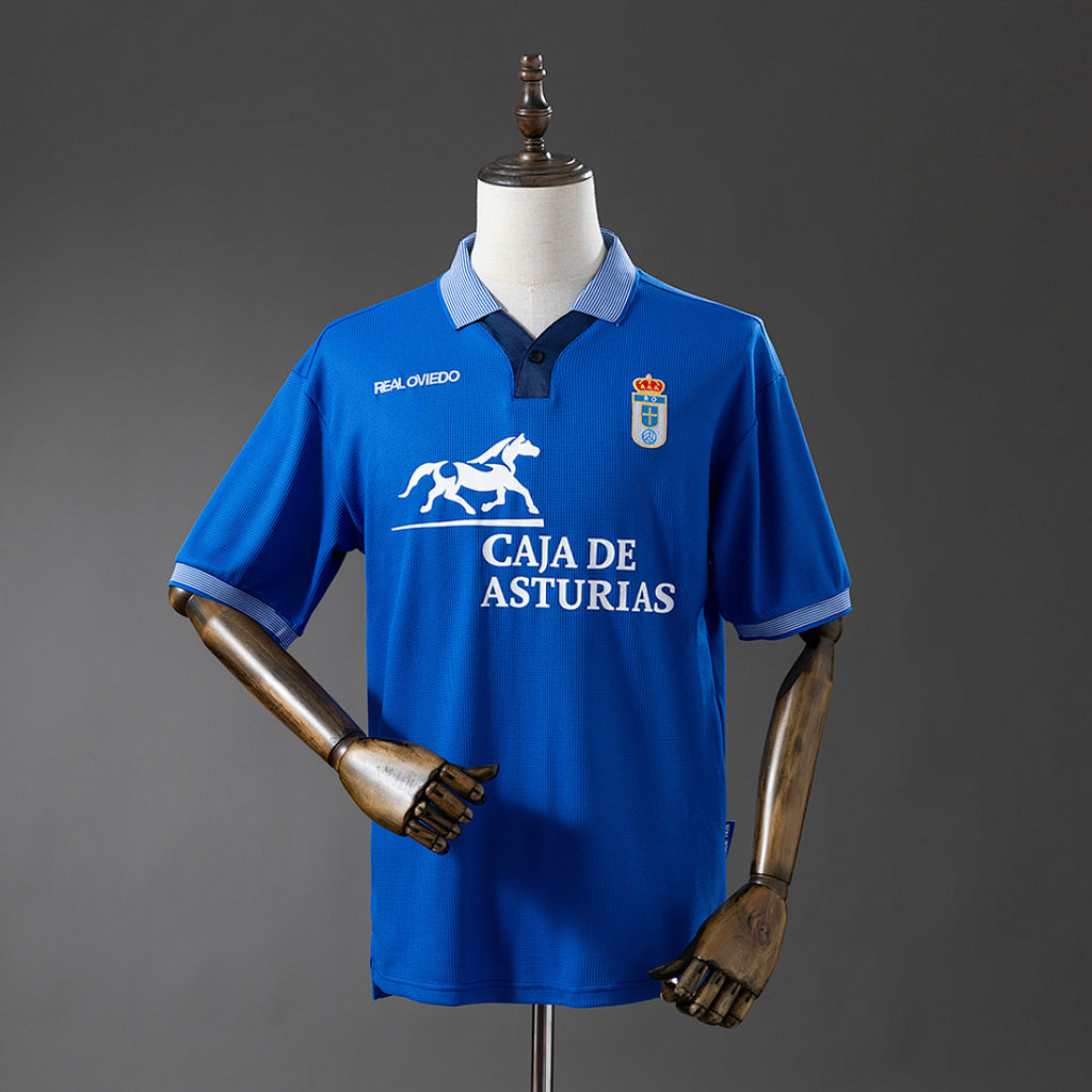 Camiseta Retro Real Oviedo Local 96/97 - frente