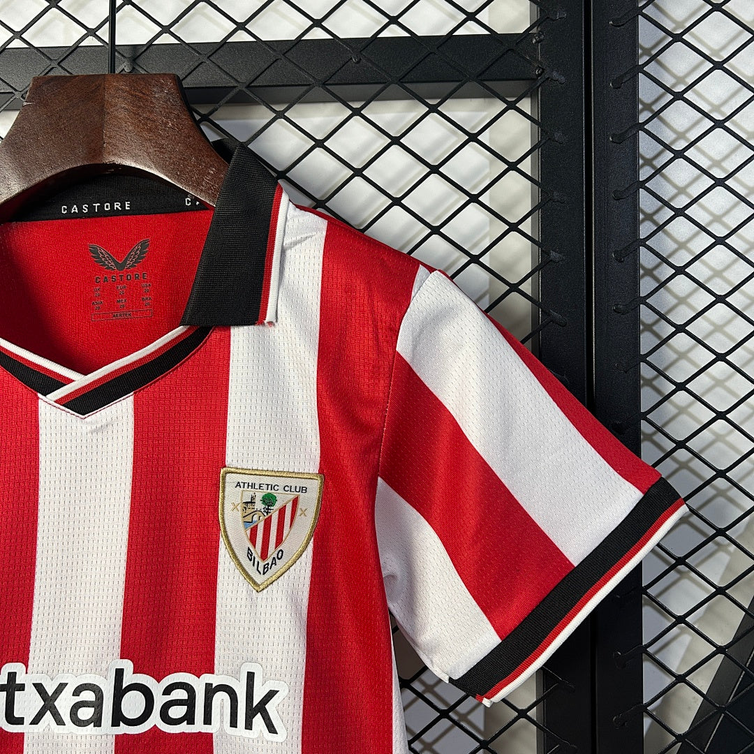 Conjunto Niños Athletic Bilbao Local 2025/26 - espalda