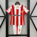 Conjunto Niños Sporting de Gijón Local 2025/26 - frente