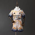 Conjunto Niños Real Madrid Gris y Gris Claro Edición Especial 2025/26 - frente