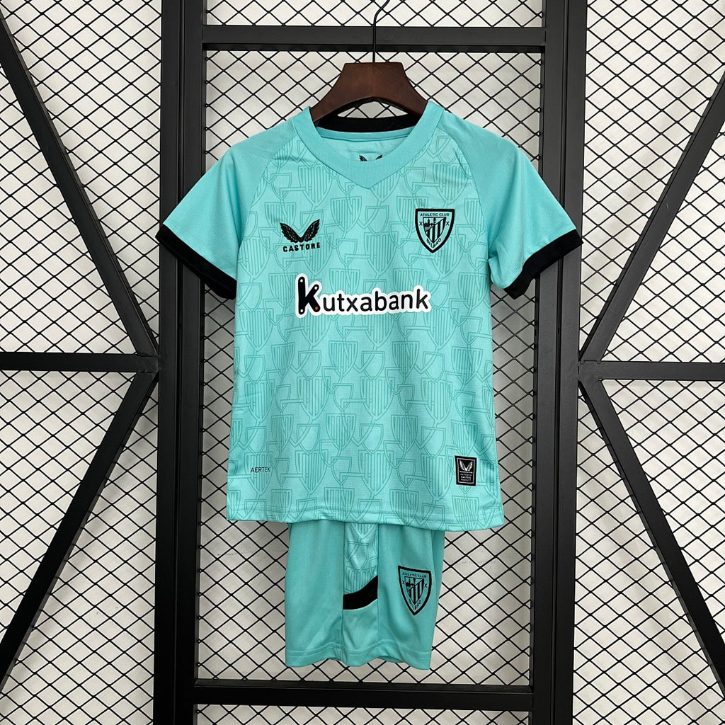 Conjunto Niños Athletic Bilbao Tercera 2025/26 - frente