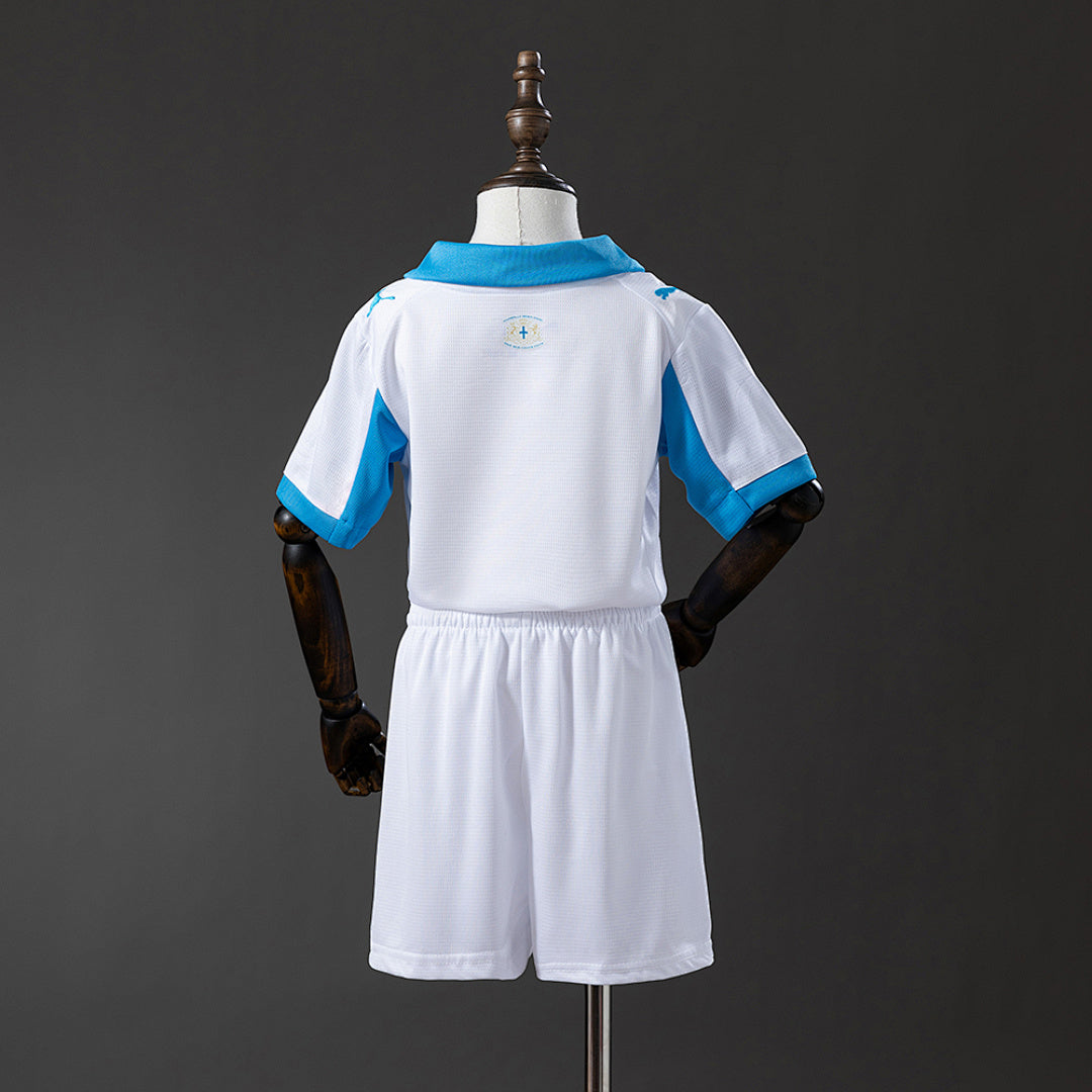 Conjunto Niños Olympique de Marsella Local 2025/26 - espalda