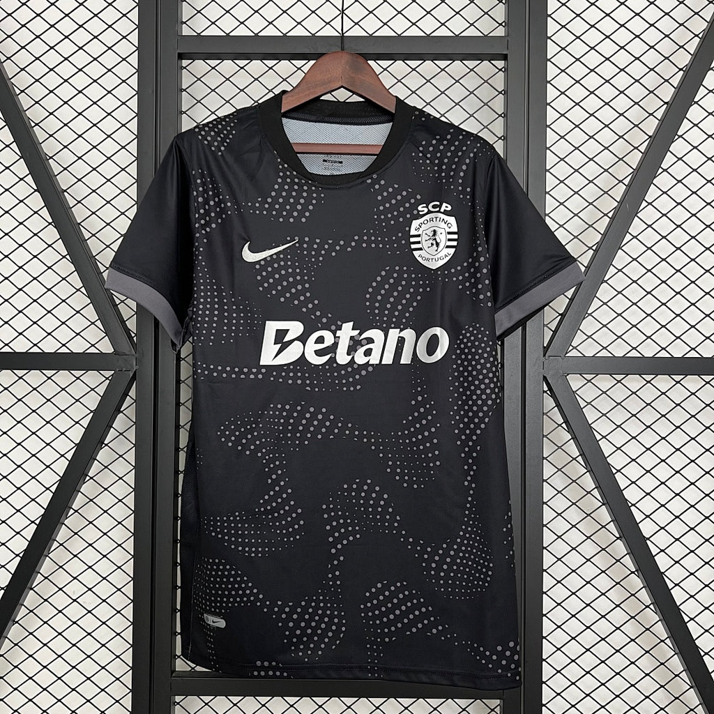 Camiseta Sporting CP Gris y Blanca Edición Especial 2025/26 - frente